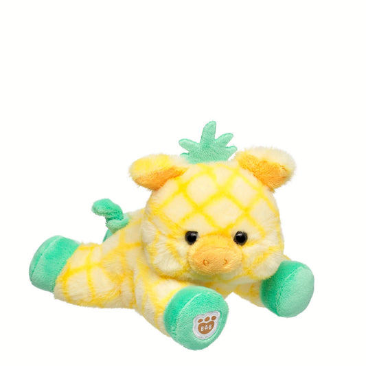 Build-A-Bear Mini Beans Pineapple Pig Stuffed Animal | BAB - US 2358