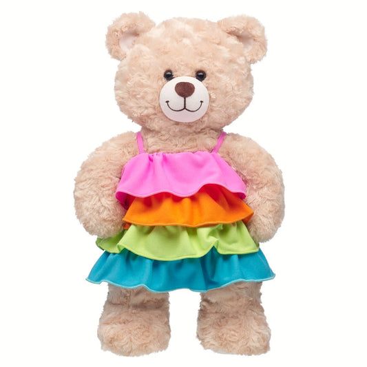 Tiered Ruffles Summer Dress | Build-A-Bear - US 9424
