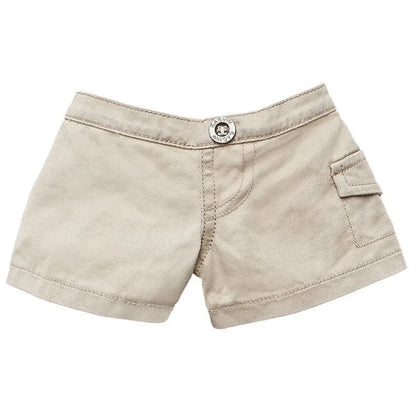 Tiny Pocket Khaki Shorts for Stuffed Animals | Build-A-Bear® - US 6886