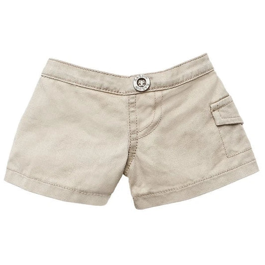 Tiny Pocket Khaki Shorts for Stuffed Animals | Build-A-Bear® - US 0029