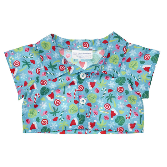 Tropical Christmas Shirt for Stuffed Animals | Build-A-Bear® - US 2568
