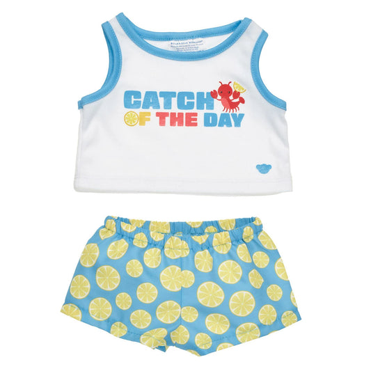 "Catch of the Day" Summer Outfit for Plush Toys | Build-A-Bear® - US 4537