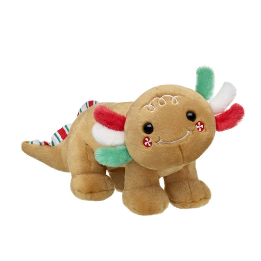 Gingerbread Axolotl Stuffed Animal - US 3044