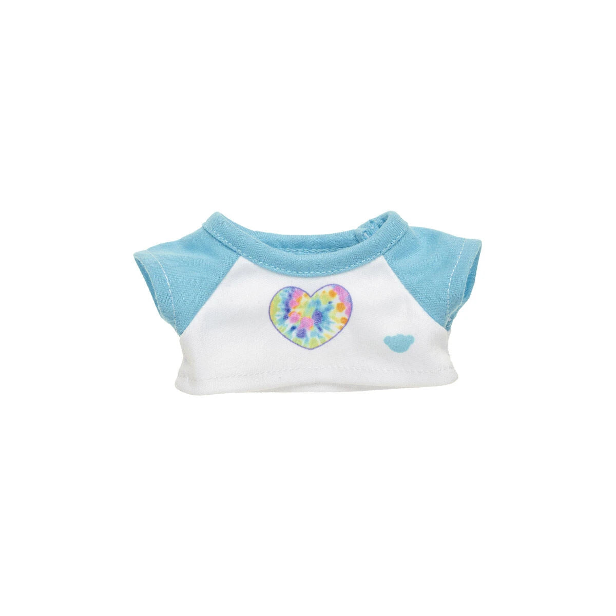Mini Beans® Pawlette™ Plush &amp; Tie-Dye Heart Tee | Build-A-Bear® - US 5220