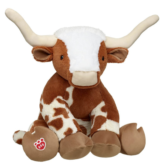 Giant Longhorn Cow Stuffed Animal | Build-A-Bear® - US 8029