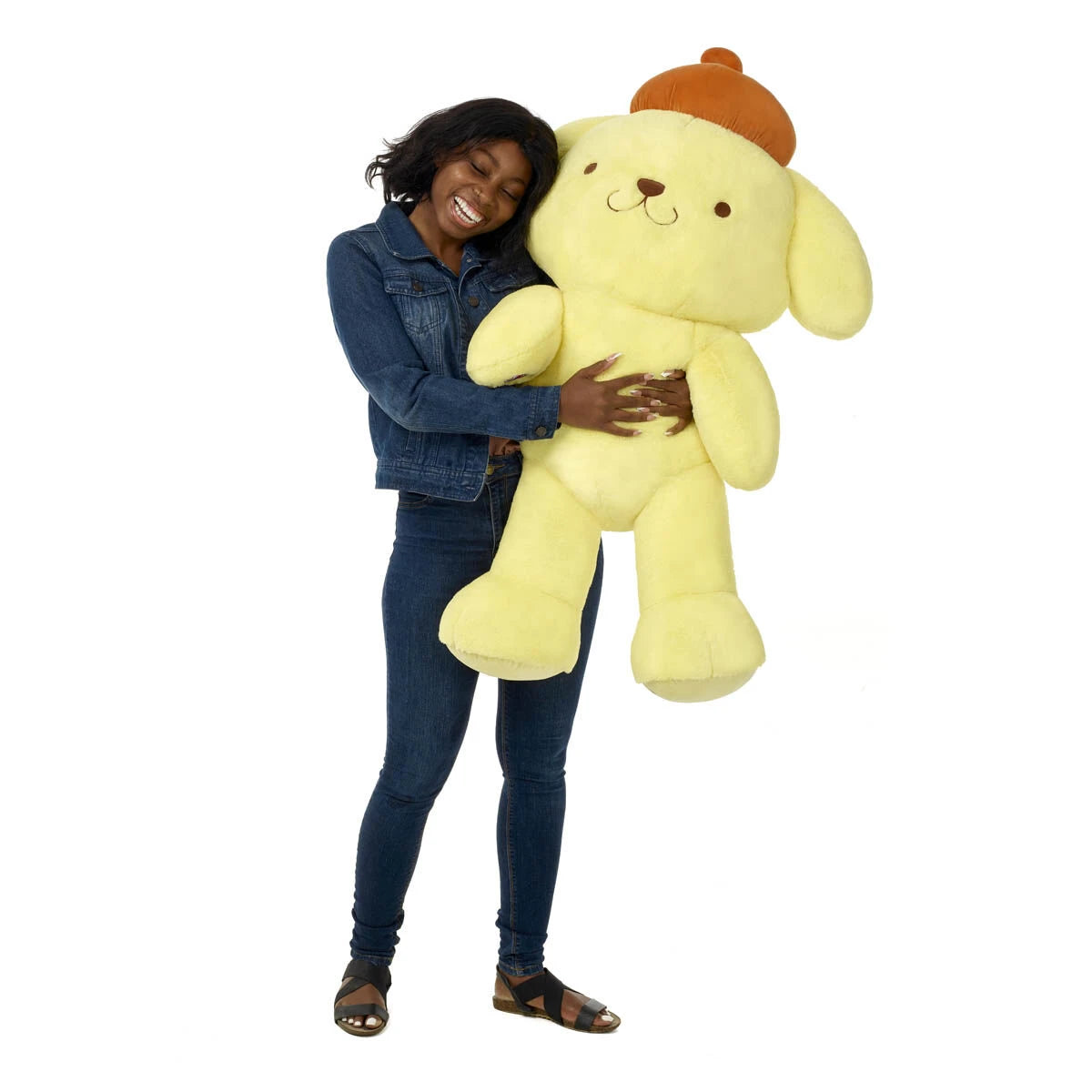 Hello Kitty® and Friends Giant Pompompurin™ Plush | Build-A-Bear® - US 4226