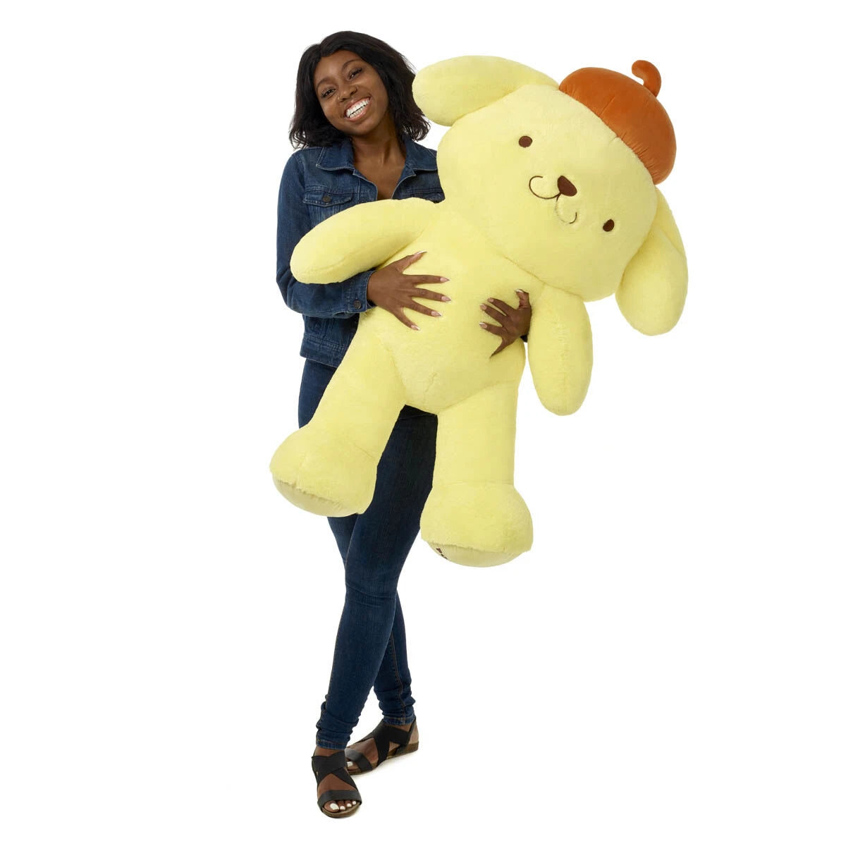 Hello Kitty® and Friends Giant Pompompurin™ Plush | Build-A-Bear® - US 4226