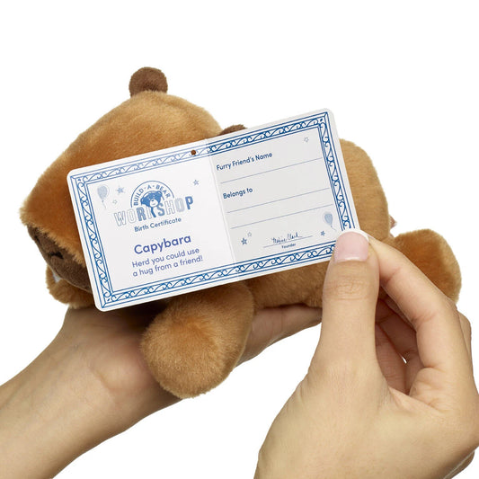 Mini Beans Capybara Stuffed Animal | Limited Edition - US 3612