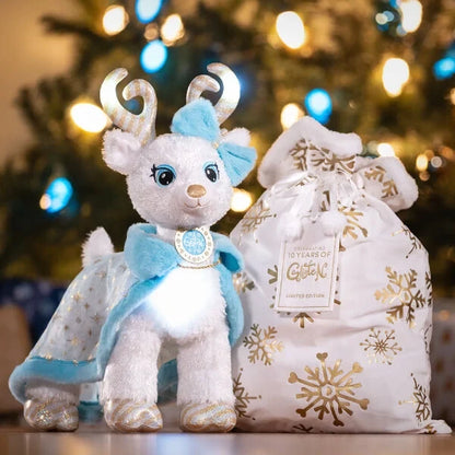 Limited Edition 10th Anniversary Glisten Reindeer Plush - US 8739