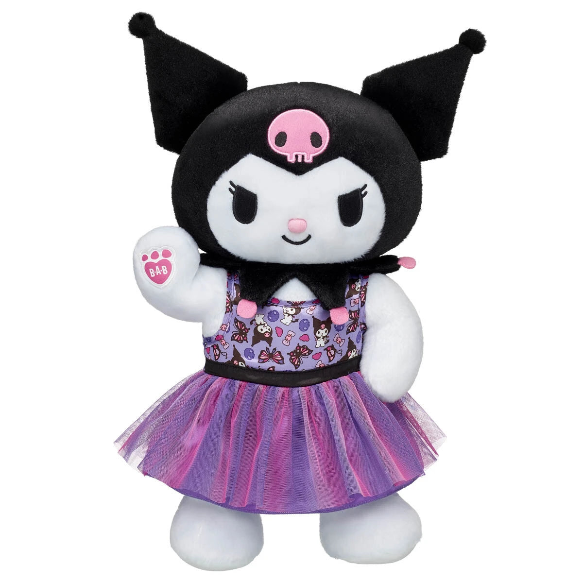 Kuromi Plush Gift Set with Butterfly Dress | Build-A-Bear® - US 3718