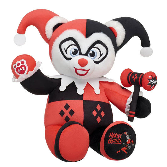 Online Exclusive Classic Harley Quinn™ Teddy Bear | Build-A-Bear® - US 2969