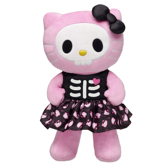 Sanrio® Skeleton Hello Kitty® Halloween Plush Set | Build-A-Bear® - US 1827