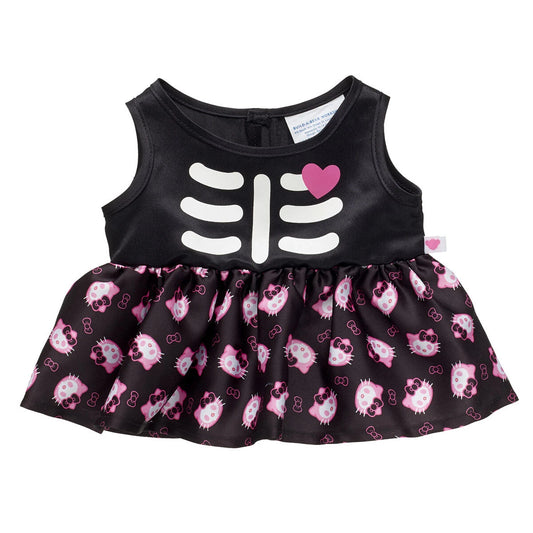Sanrio® Skeleton Hello Kitty® Dress for Plush Toys | Build-A-Bear® - US 0805