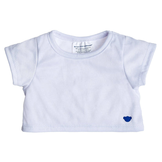 White T-Shirt for Stuffed Animals | Build-A-Bear® - US 0979