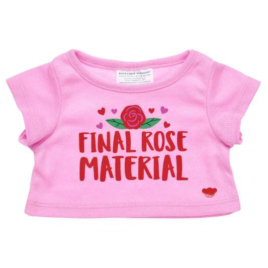 Final Rose Material T-Shirt for Plush Toys | Build-A-Bear® - US 1054