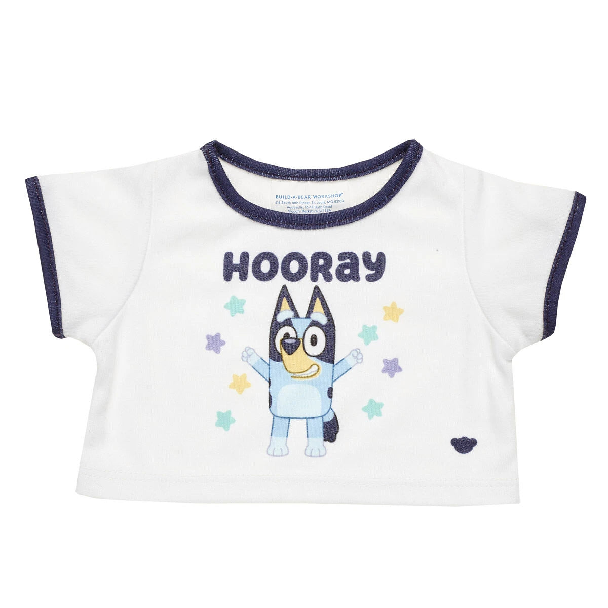 Bluey Hooray T-Shirt for Plush Toys | Build-A-Bear® - US 1863
