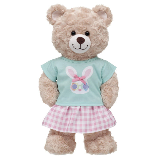 Gingham Bunny Easter Outfit 2 pc. | Build-A-Bear - US 4228