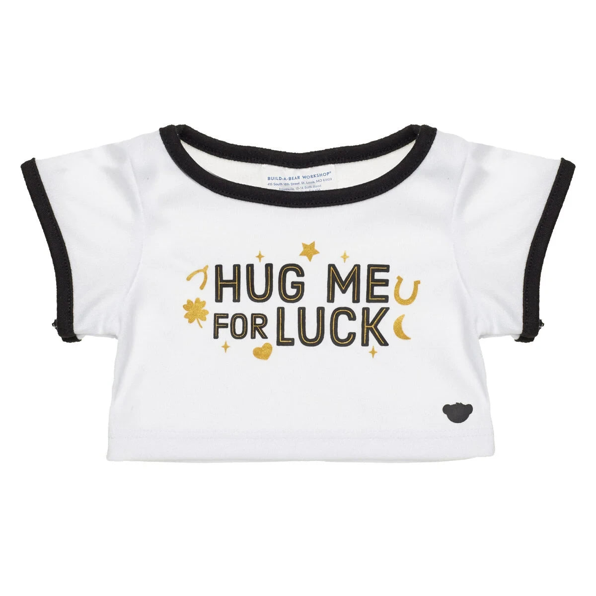 "Hug Me for Luck" T-Shirt for Plush Toys | Build-A-Bear® - US 5825