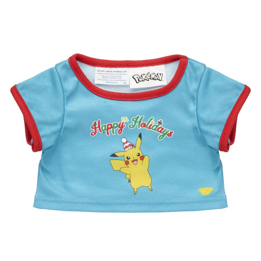 Pokémon Happy Holidays Tee for Plush Toys | Build-A-Bear® - US 8583