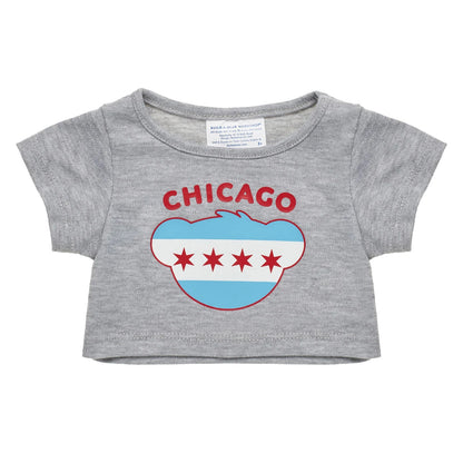 Chicago Flag T-Shirt | Build-A-Bear - US 3244