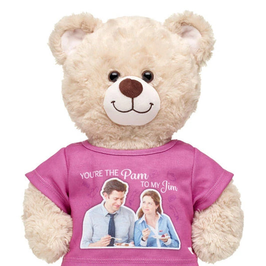 Pam and Jim The Office T-Shirt for Stuffed Animals | Build-A-Bear® - US 3613