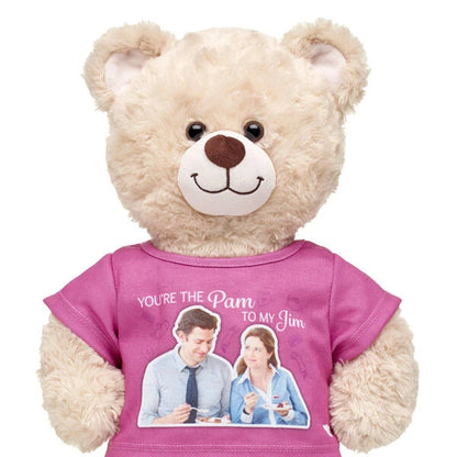 Pam and Jim The Office T-Shirt for Stuffed Animals | Build-A-Bear® - US 3733