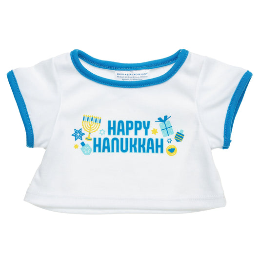 Happy Hanukkah T-Shirt for Stuffed Animals | Build-A-Bear® - US 8945
