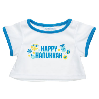 Happy Hanukkah T-Shirt for Stuffed Animals | Build-A-Bear® - US 6366