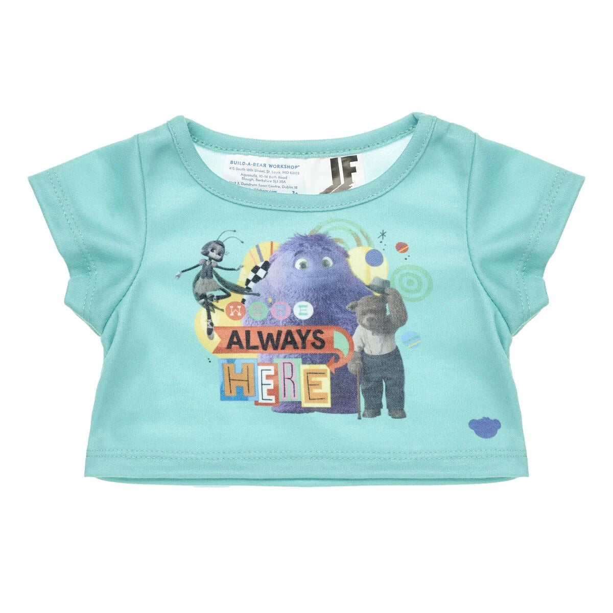 IF Movie "We're Always Here" T-Shirt for Plush Toys - US 6863