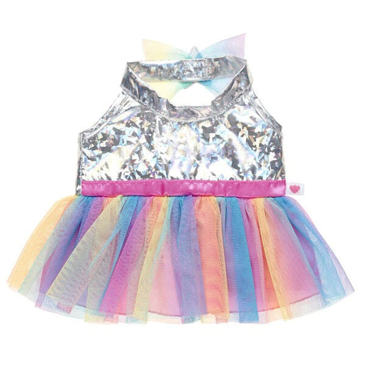 Rainbow Halter Dress for Stuffed Animals | Build-A-Bear® - US 4728