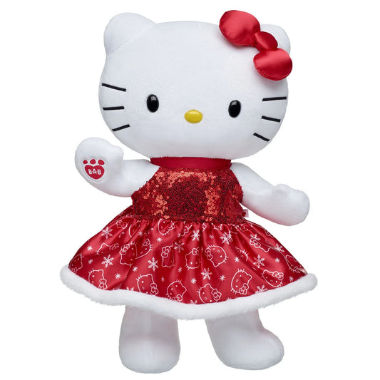 Hello Kitty® Red Holiday Dress for Plush Toys | Build-A-Bear® - US 4956