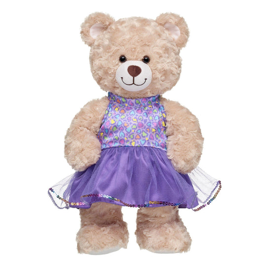 Rainbow Leopard Print Dress | Build-A-Bear - US 8319