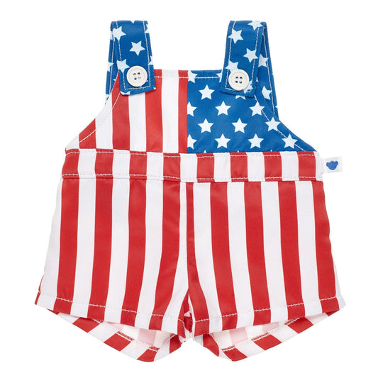 American Flag Overalls for Plush Toys | Build-A-Bear® - US 7346