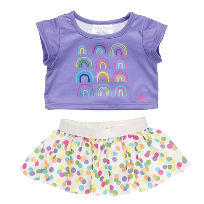 Rainbow Skirt Set 2 pc. for Plush Toys | Build-A-Bear® - US 4335
