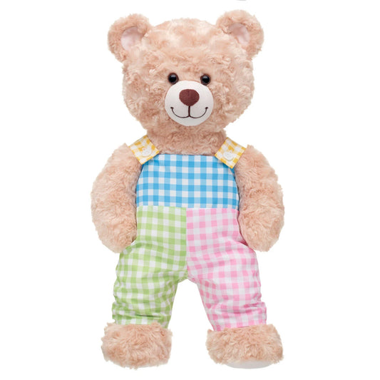 Spring Gingham Overalls | Build-A-Bear - US 9356