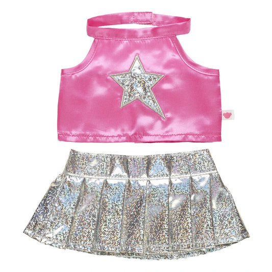 Silver Pleated Skirt Set for Plush Toys | Build-A-Bear® - US 7954