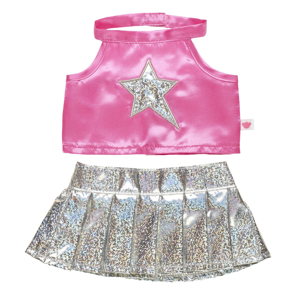 Silver Pleated Skirt Set for Plush Toys | Build-A-Bear® - US 8257