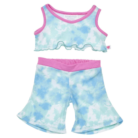 Tie-Dye Flare Outfit - US 9345