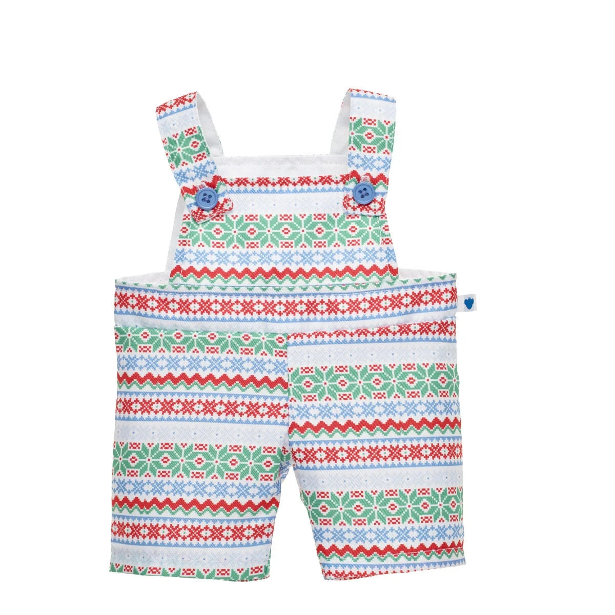 Online-Only Fair Isle Overalls for Plush Toys | Build-A-Bear® - US 3639