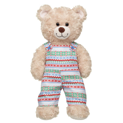 Online-Only Fair Isle Overalls for Plush Toys | Build-A-Bear® - US 3639