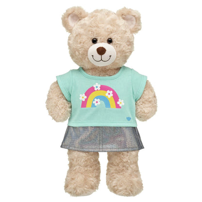 Kabu™ Rainbow Tee &amp; Skirt Set for Plush Toys | Build-A-Bear® - US 1217