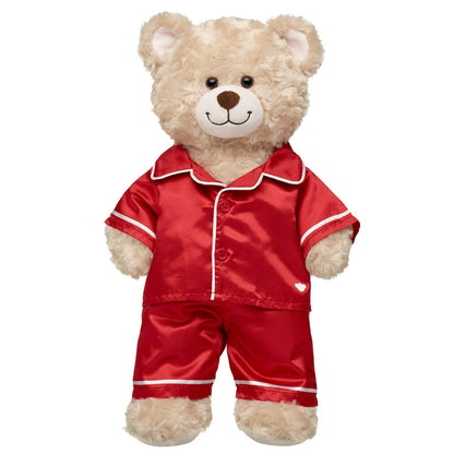Red Satin PJs Set for Plush Toys | Build-A-Bear® - US 8347