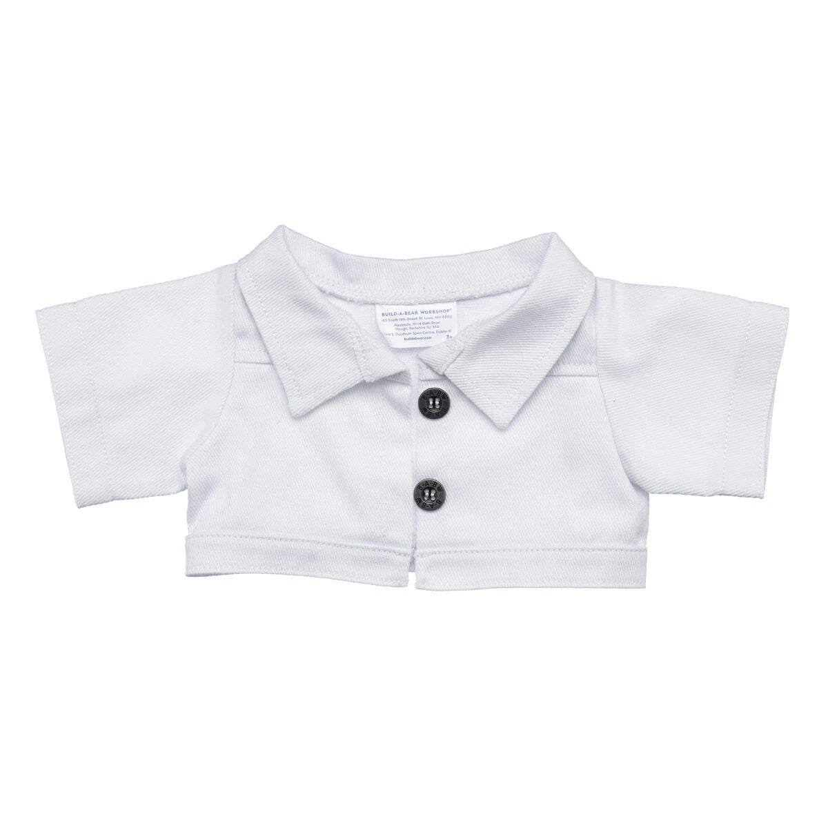 White Denim Jean Jacket | Build-A-Bear - US 2375