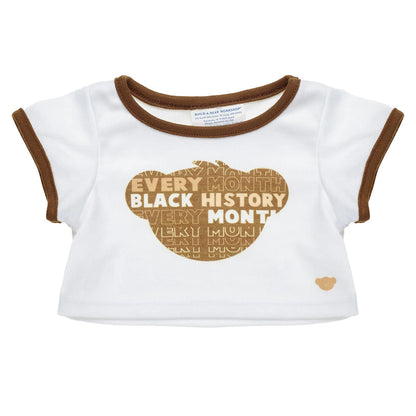 "Black History Every Month" T-Shirt for Stuffed Animals | Build-A-Bear® - US 2905