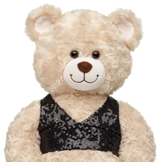 Black Sequin Halter Tank for Plush Toys | Build-A-Bear® - US 3798