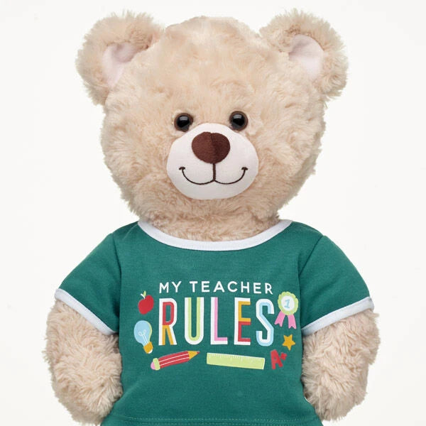 My Teacher Rules T-Shirt for Stuffed Animals | Build-A-Bear® - US 2137