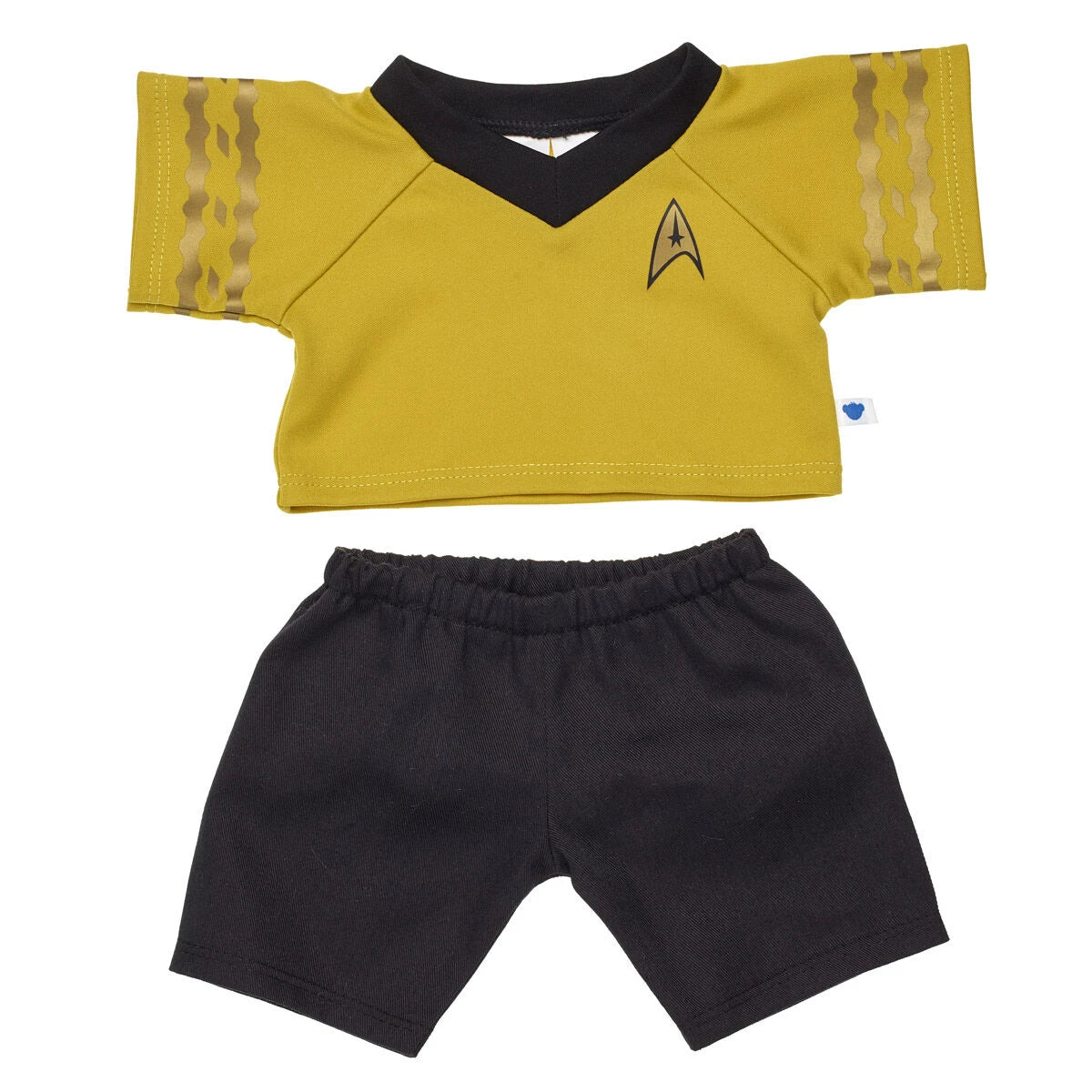 Star Trek: The Original Series Gold Uniform and Phaser Bundle | Build-A-Bear® - US 8441