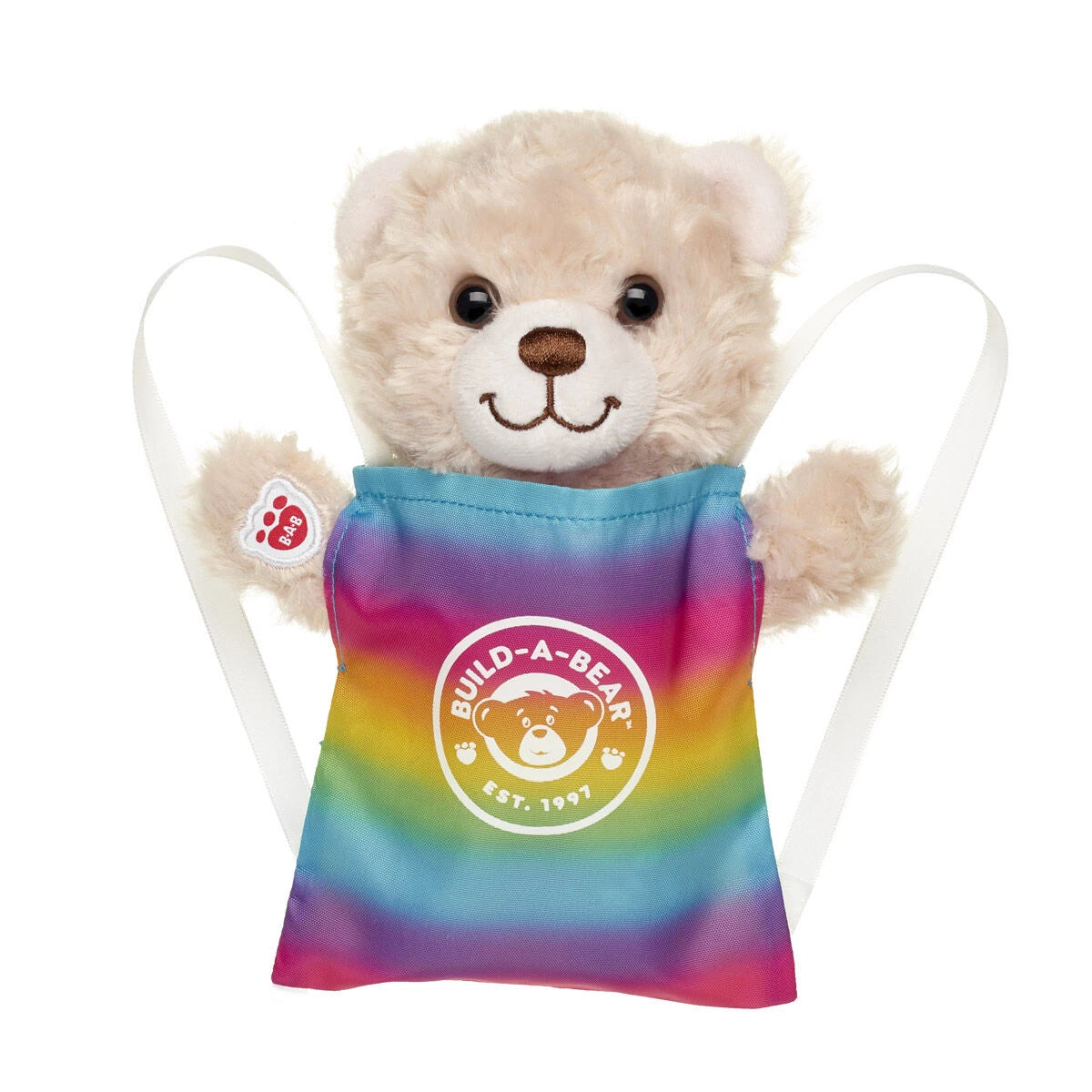 Mini Beans Rainbow Toy Bear Carrier | Build-A-Bear® - US 5663