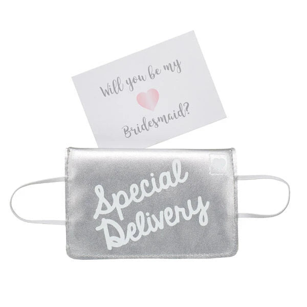 Will You Be My Bridesmaid? Envelope Wristie for Stuffed Animals | Build-A-Bear® - US 6149