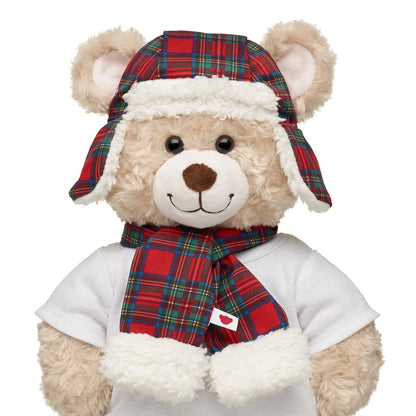 Tartan Hat and Scarf Set | Build-A-Bear® - US 5134